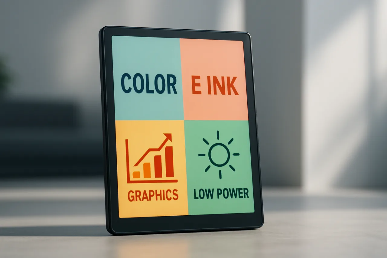 Цветные E-Ink экраны 2026